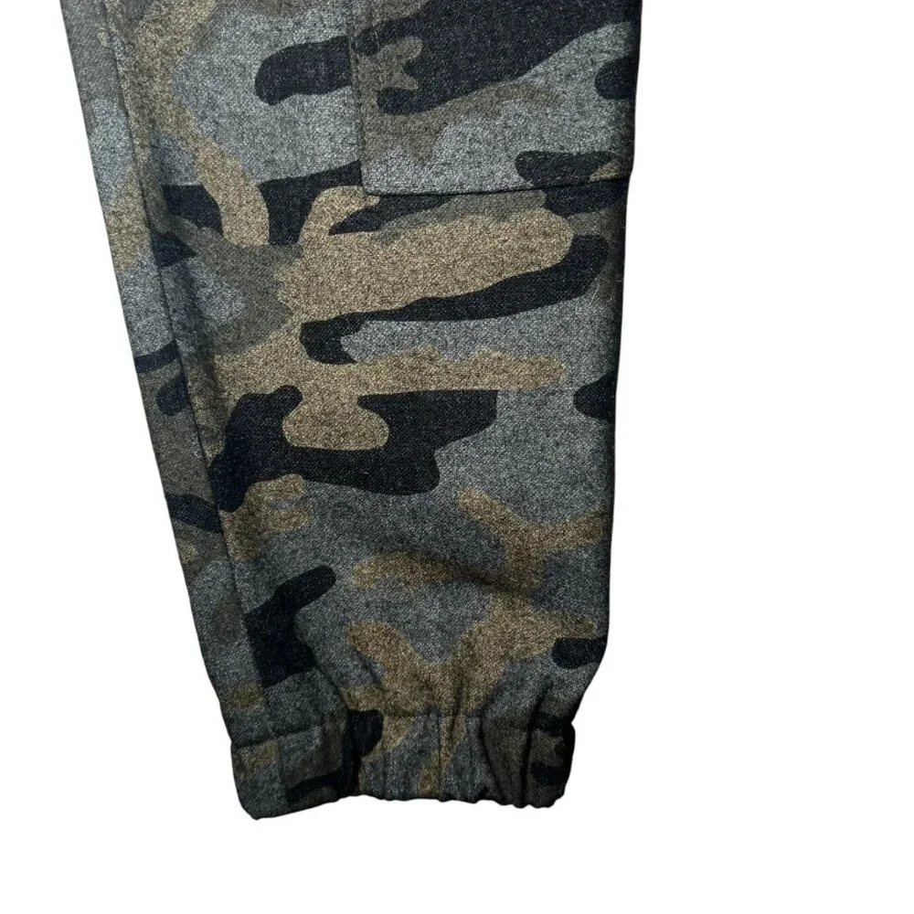 Veronica Beard 'Field Cargo'Camouflage Pants‎  Woll Blend size 6 $395